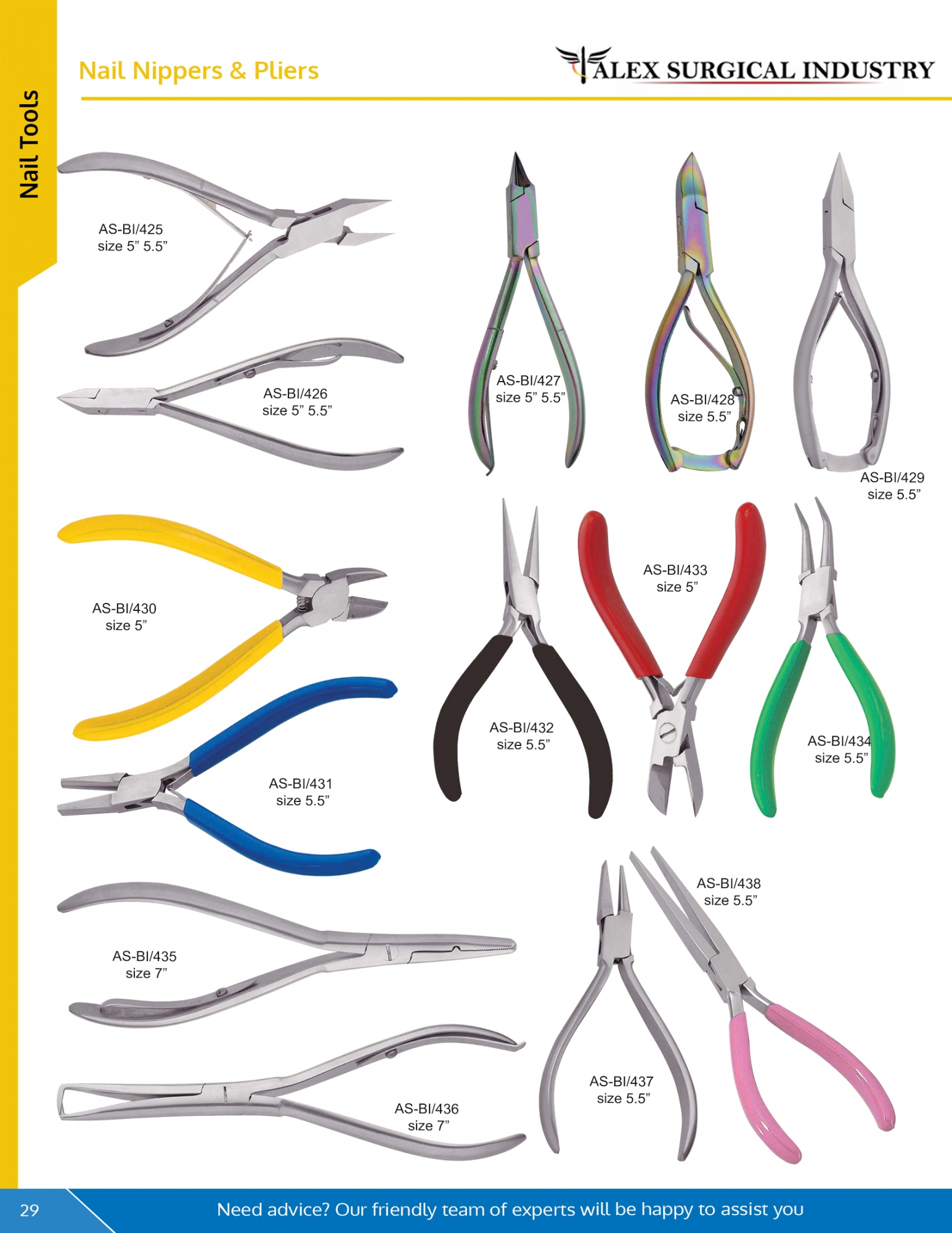  Nail Nippers & Pliers